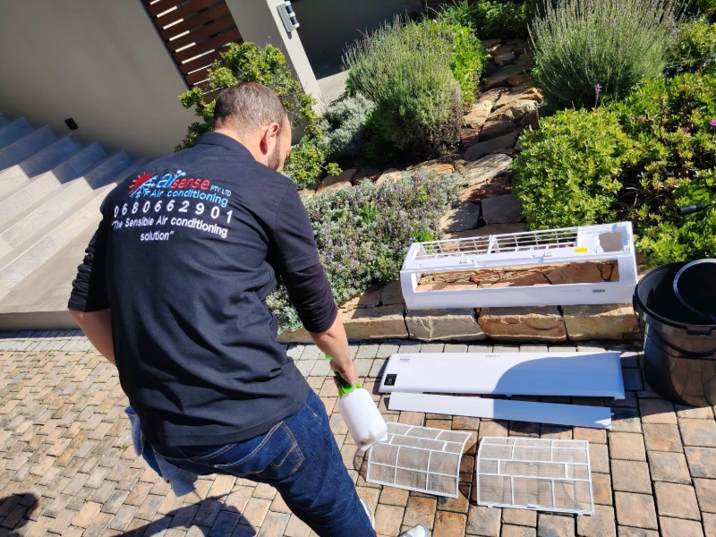 Stonehurst Mountain Estate air conditioning project photo 13