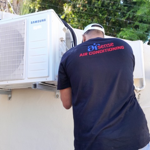 MAINTENANCE ON A UNIT WE INSTALLED IN PLUMSTEAD